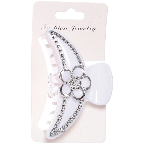 Заколка-краб для волос на блистере Emily Collection - Lili, микс 6 цветов, 7,5см _6