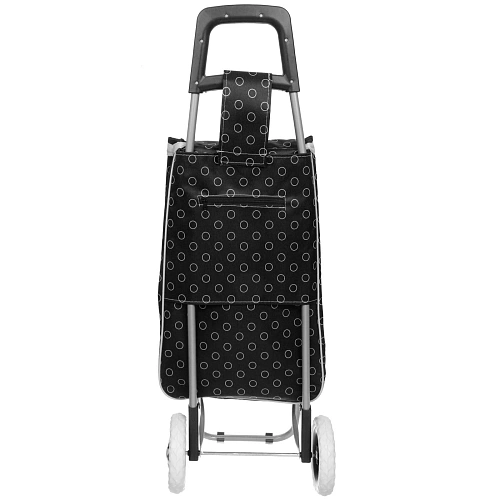 Тележка хозяйственная с сумкой (923327см, колеса 16см,грузоподъемность до 30 кг) черная DC308AG1_6