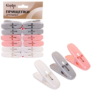 Прищепка бельевая "Эда - Хоум" 12 шт, Селфи