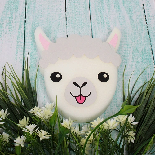 Губка для тела поролоновая фигурная Sweet kids - Лама Молли, 1519 см (ZIP пакет)_3