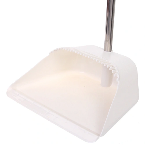 Набор для уборки, щетка для пола с совком Профи белый 8813_10