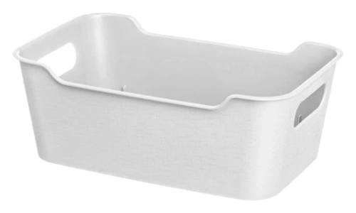 Корзинка универсальная "Mango" 1.5л. 190х140х80мм (белый)