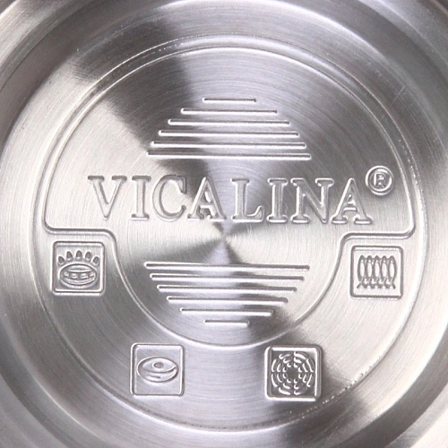 Чайник двойной турецкий 1,2+2л Vicalina черный VL-AA02H_15