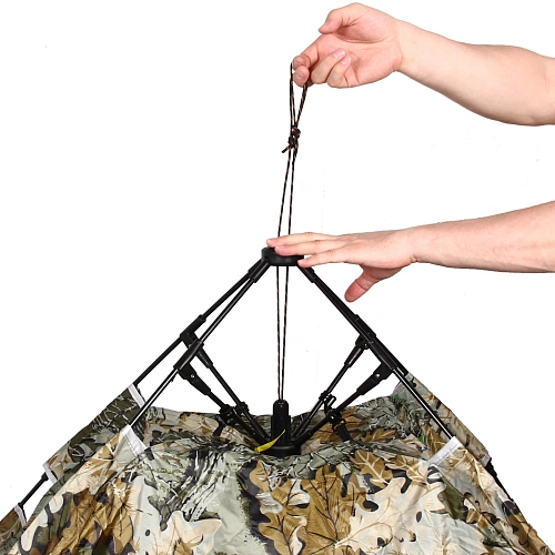 Палатка туристическая Катунь-2 однослойная, зонтичного типа, 200150110 см, цвет хаки_55