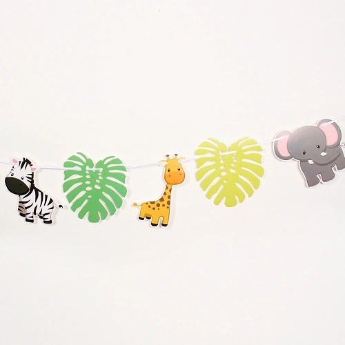 Растяжка Весёлый зоопарк 14 x125 см_6