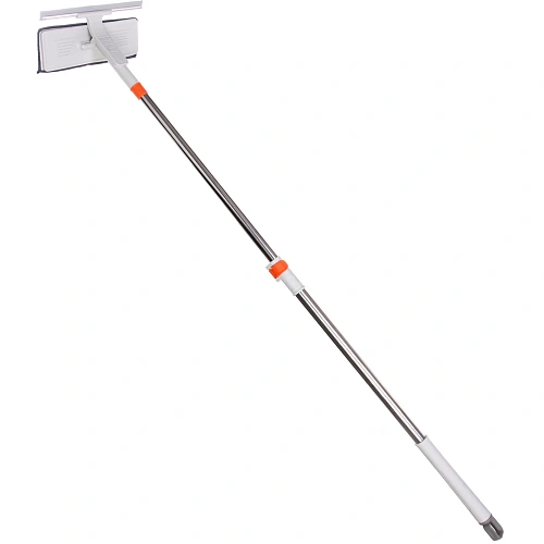 Окномойка Gray для мытья стекол телескоп ручка 85-125см насадка 288см в комплекте две насадки_5