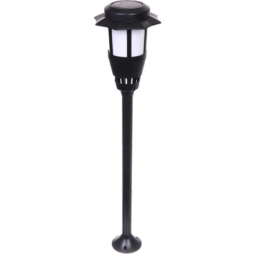 Фонарь садовый Пронто 12,512,5 см (h=45 см) на солнечной батарее (универсальный), Эффект горящего пламени_9