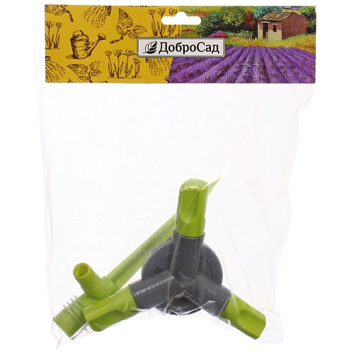 Разбрызгиватель Green на колышке 3 лейки 26см ДоброСад_5