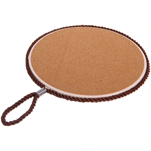 Подставка под горячее керамика 16см Грива, сотканная из света_3