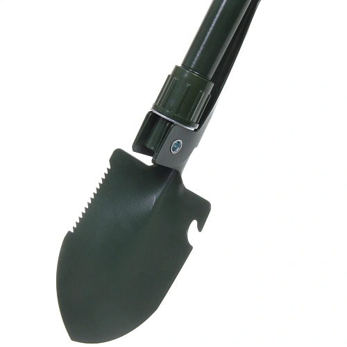 Лопата туристическая складная 39см в чехле, цвет хаки _7