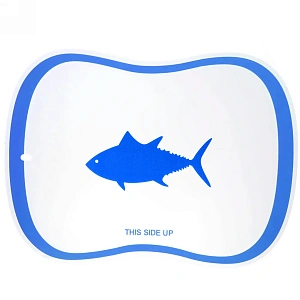Доска разделочная пластиковая гибкая 40*30см "Рыба"✦