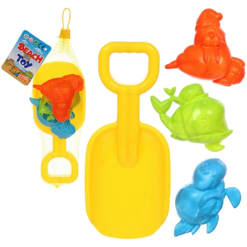 Набор для игры в песочнице "Подводный мир", 22*9,5*2 см, 4  предмета