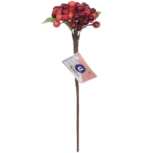 Муляж Ветка брусники 30см_3