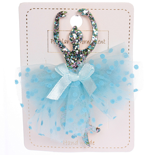 Зажим для волос Балеринка”, микс 6 цветов, 8,510см_4