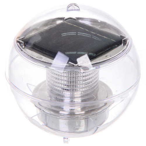 Фонарь садовый Шар d=10 см, на солнечной батарее (для погружения в бассейн и водоем), Мультицвет_10