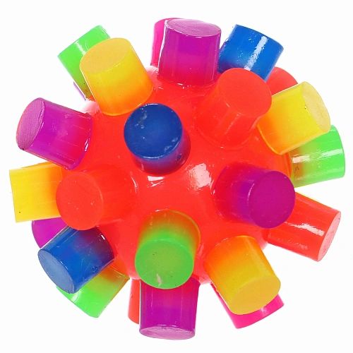 Мяч 6 см Яркое веселье попрыгун, с подсветкой_13