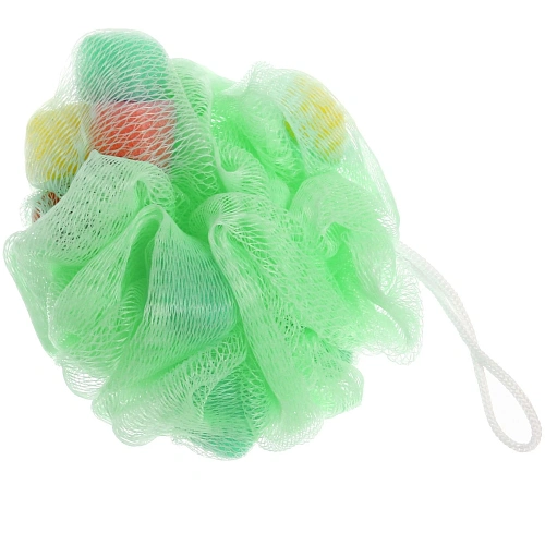 Мочалка для тела полипропиленовая Ультрамарин - Пушистик d-10см_10