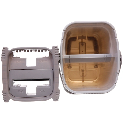 Набор для уборки Селфи Спарклин (ведро с отжимом, швабра, две насадки) в цветной коробке ZY021_10