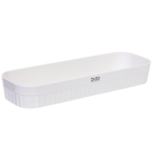 Корзина - органайзер  "БИСКОТТИ", цвет белый, 32*10.5*4.5см