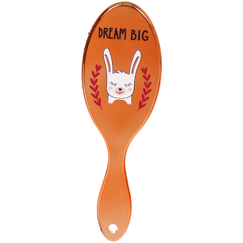 Расческа массажная зеркальная Animals, милые зверятки, микс 4 цвета, 722 см (блистер Ultramarine)_7