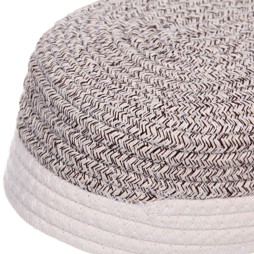 Корзинка плетёная интерьерная ЭЛИНГАРТ, цвет бежевыйбелый, 332812см, (лейбл селфи)_6