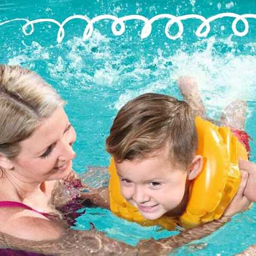 Жилет надувной детский 5146 см Baby Vest Step B 3-6 лет Bestway (32034)_5