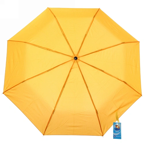Зонт женский механический Эстетика цвет желтый, 8 спиц, d-99см, длина в слож виде 23см   _3