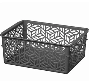 Корзинка универсальная "Linden" 1,4л, 190х140х75мм (серый)