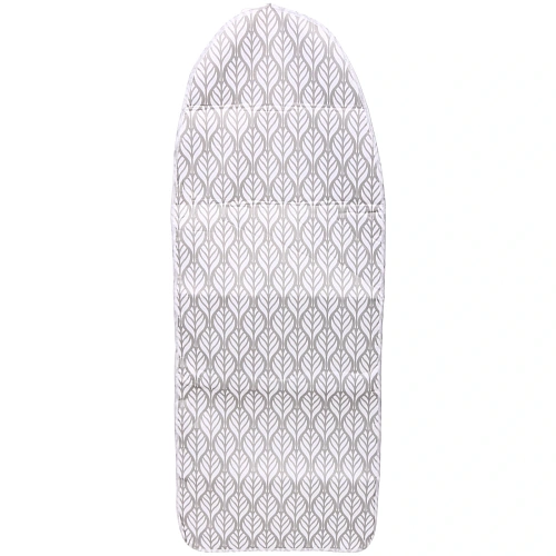 Чехол для гладильной доски, Листья, пэ, подклад поролон, на шнурке, 13050 см_3