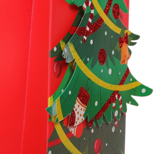 Пакет под бутылку Зимний мультик 12359 см_7