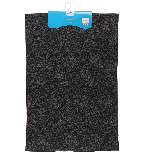 Коврик для ванной 6090  Босфор коричневый_6