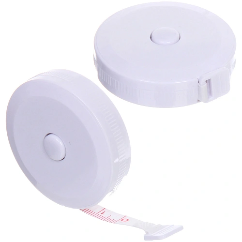 Сантиметровая лента - рулетка "Favorite Hous", цвет белый, 150см / 9*5*2см 