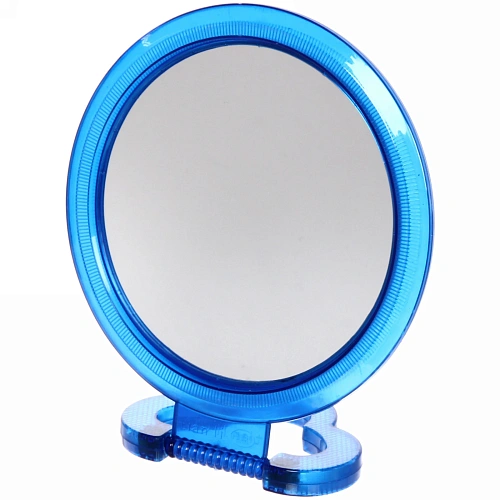 Зеркало настольное в пластиковой оправе Эстетика круг, подвесное, цвет микс, d-16,5см_11