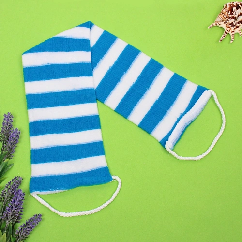 Мочалка для тела ULTRAMARIN KIPARIS, мягкая, цвет голубой, 6013см_3