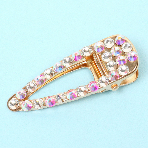 Зажим для волос 1шт на блистере Pro kapli, капля, цвет серебро, 82,5см_3