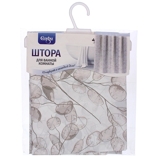 Штора для ванной EVA 180180 Селфи Камилла_4