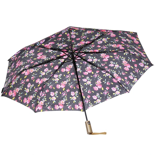 Зонт женский полуавтомат Ампир, микс 4 цвета, 8 спиц, d-100см, длина в слож виде 30см_14