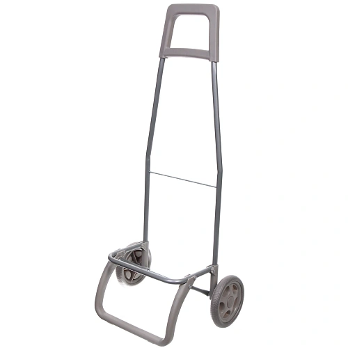 Тележка хозяйственная с сумкой (934030см, колеса 15см,грузоподъемность до 40 кг) бордовая_5