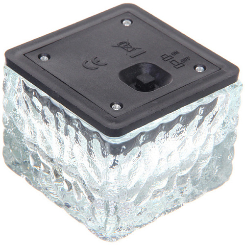 Фонарь садовый Куб 775,5 см, на солнечной батарее, Теплый белый_5