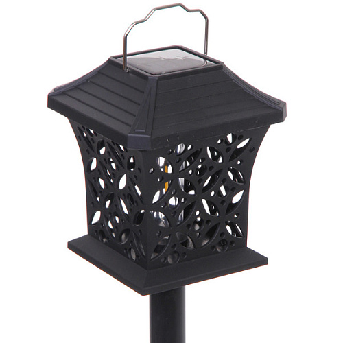 Фонарь садовый Вечер 121213,5 см (h=60 см) на солнечной батарее (универсальный), Теплый белый_13