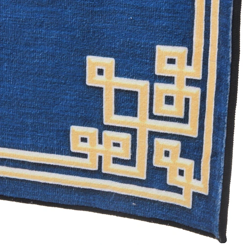 Коврик для ванной 6090  Босфор синий_5