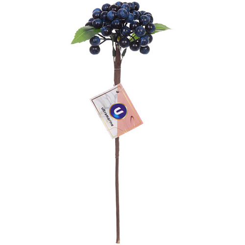 Муляж Ветка голубики 30см_3