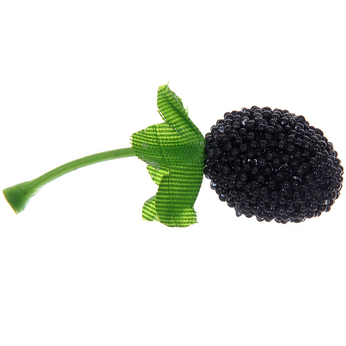 Муляж Ягодки черные 50шт в сетке_5