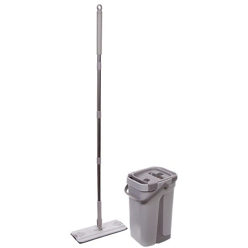 Набор для уборки Селфи Спарклин (ведро с отжимом, швабра, две насадки) в цветной коробке ZY021_2