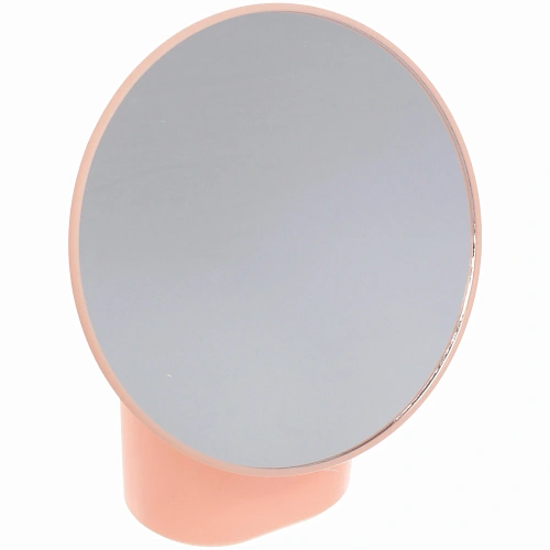 Зеркало настольное с органайзером для косметики Beauty - Look, цвет белый, зеленый, персиковый и голубой, d-165см, 19см_3