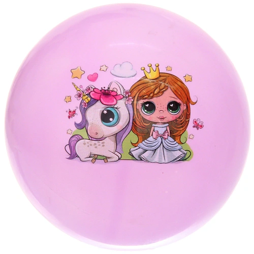 Мяч 24 см Принцесса (60 гр)_5