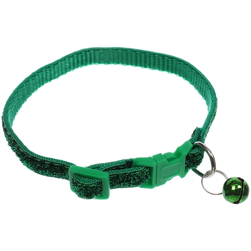 Ошейник с колокольчиком 11932см Zoo City-Блестящий БУМ микс цветов CC02 Ultramarine_14