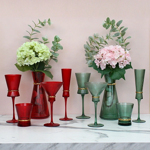 Стакан низкий 300мл VIVALDI в наборе 6шт, красный_11