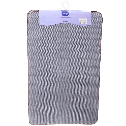 Набор для ванной и туалета 3 пр Лия ( 2 коврика 5080+5040, 1 чехол на крышку) бежевый_4