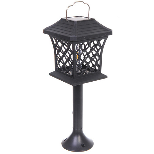 Фонарь садовый Винтаж 121213,5 см (h=60 см) на солнечной батарее (универсальный), тёплый белый_12